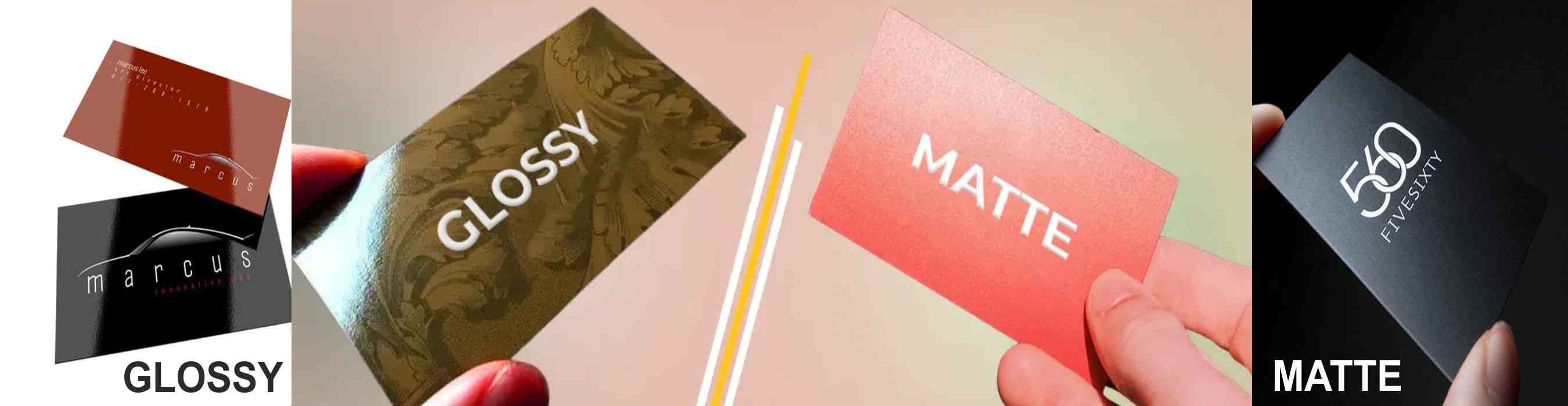 Premium Glossy matt Visiting Card Printing in Jodhpur