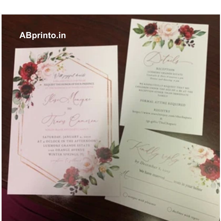 Wedding Cards Digital Print